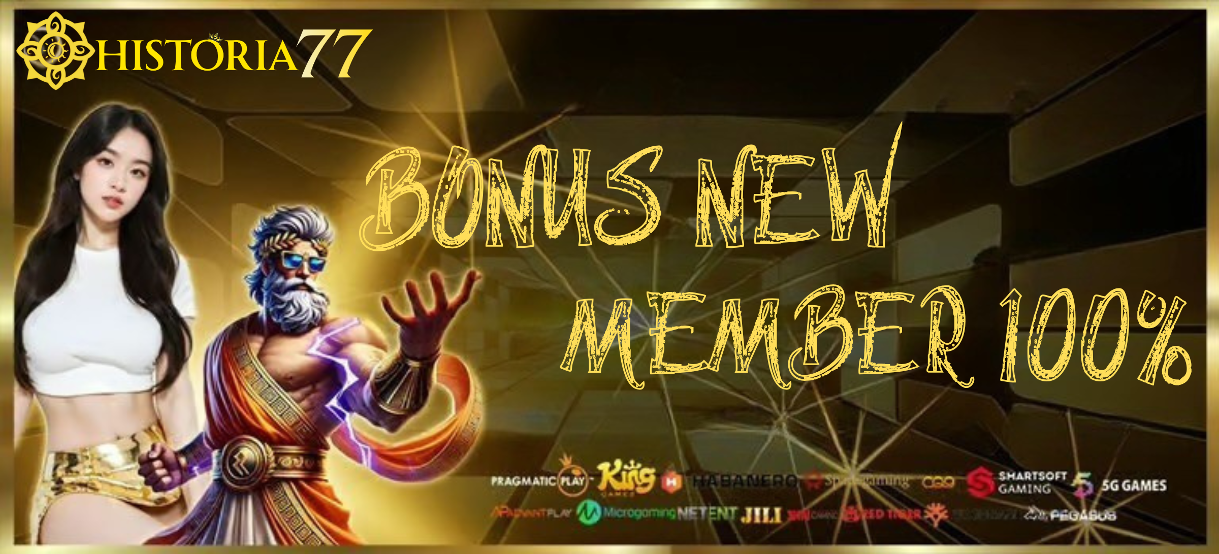 WELCOME BONUS 100%